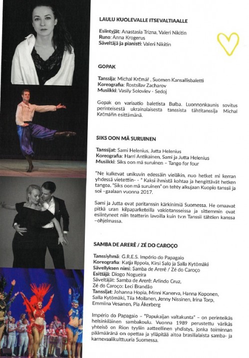 Dance for Ukraine Gala Michal Krcmar Helsinki