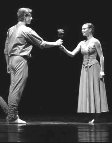 Růže Choreografie - Petr Zuska (1) L.Rákosníková a M.Krčmář FOTO: Radek Dobruský