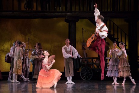 Abigail Sheppard - Kitri, Michal Krcmar - Basilio, Don Quijote - Patrice Bart, Photo - Mirka Kleemola (3)