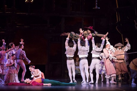 Abigail Sheppard - Kitri, Michal Krcmar - Basilio, Don Quijote - Patrice Bart, Photo - Mirka Kleemola (21)