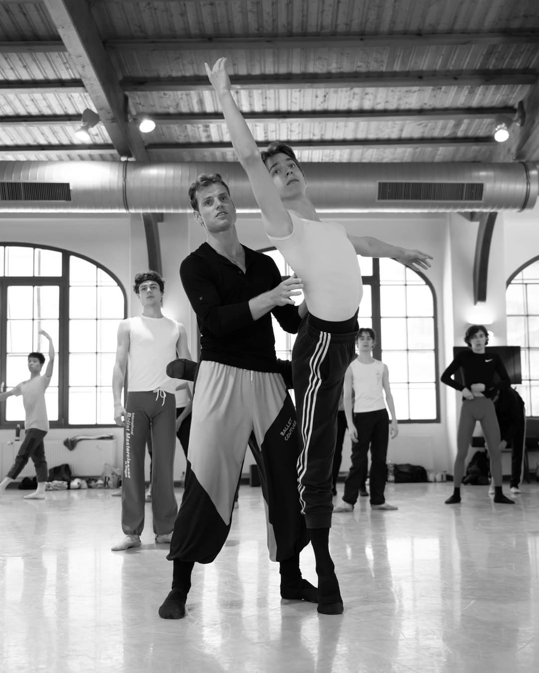 International Ballet Masterclass in Prague Amber Hunt Daria Klimentova  (2)