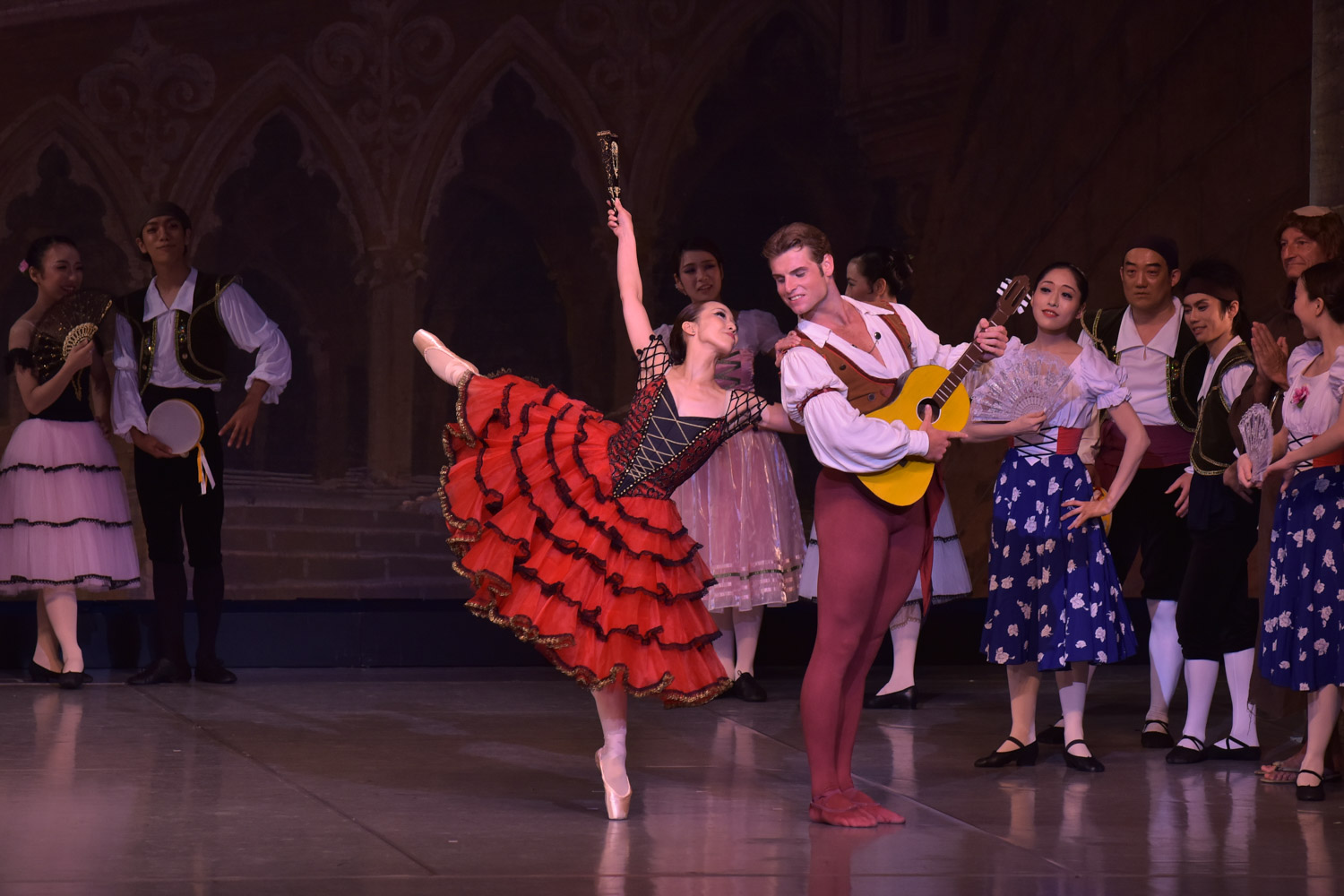 Japan Ballet Festival Okamaoto Mariko Honda Michal Krcmar Don Quijote (3)