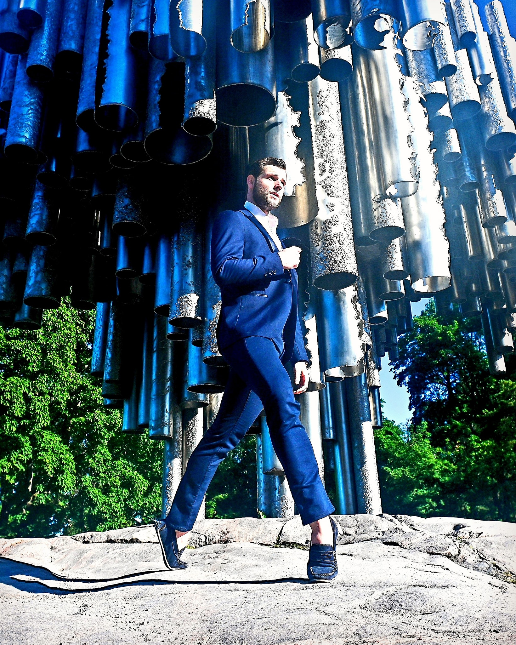 Modeling photoshooting by Mandy Tay Model Michal Krcmar dancer (1)