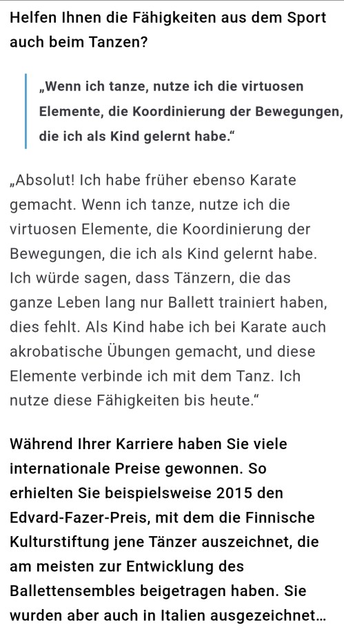 Radio International Michal Krcmar Erster Balletttänzer Gast