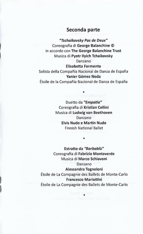 LAquila Ballet GalaDanza Eleonora Abbagnato Michal Krcmar