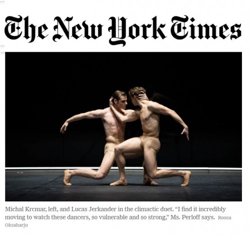 New York Times Jekyll Hyde Val Caniparoli Michal Krcmar ballet 