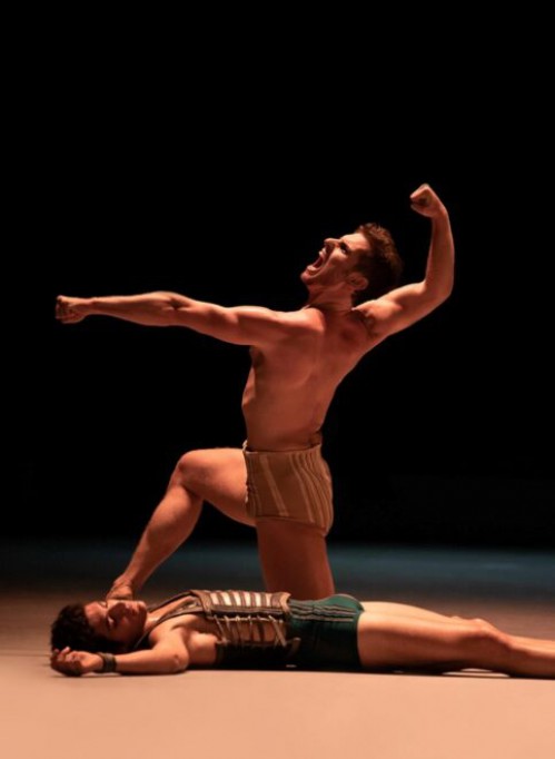 Michal Krcmar and Martin Nudo in Spartacus, Choreography by Luca