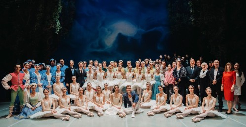 Estonian National Ballet in Dublin Ireland Swan lake